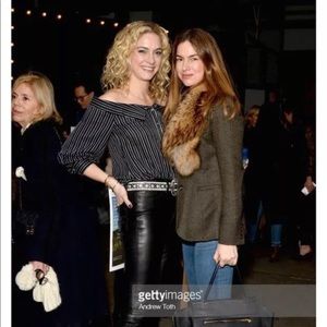 NWOT Veronica Beard off shoulder stripe top - 0